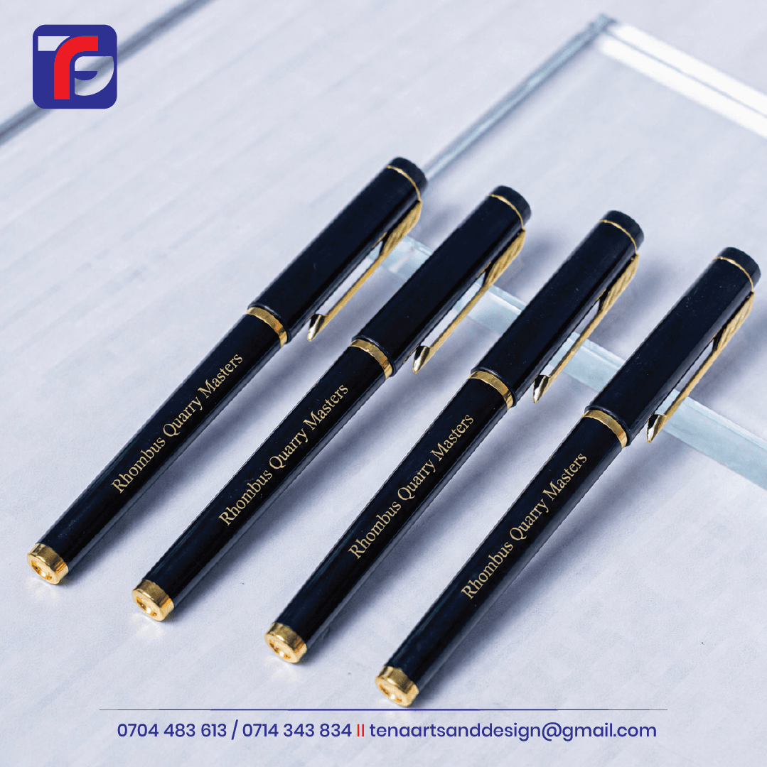 Pen engraving Kenya – laser-engraved corporate pen