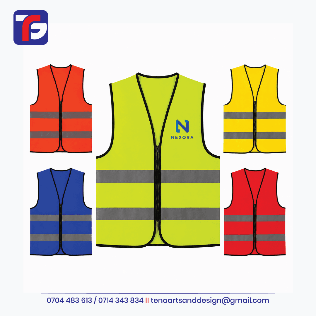 Reflective vest Kenya – lightweight high-visibility safety vest