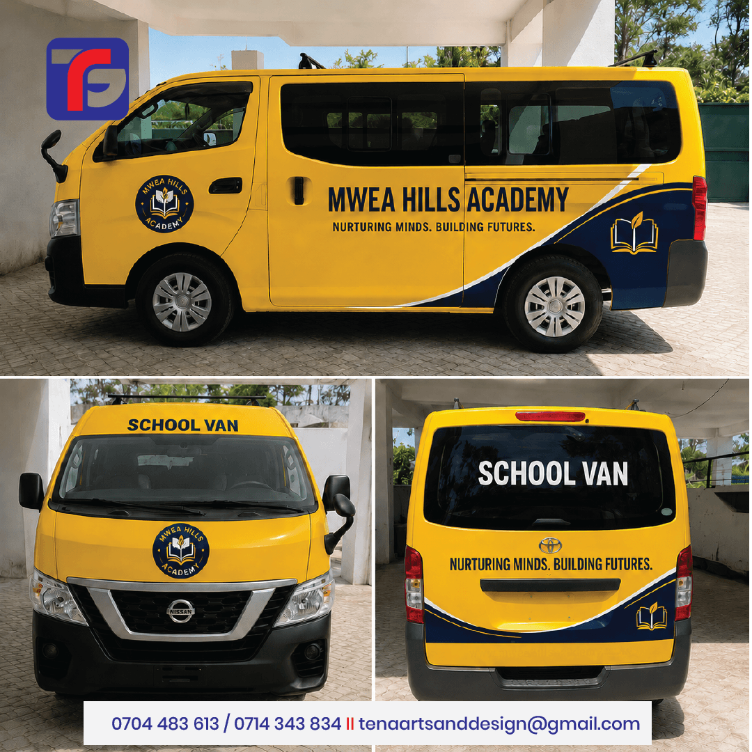 School van branding