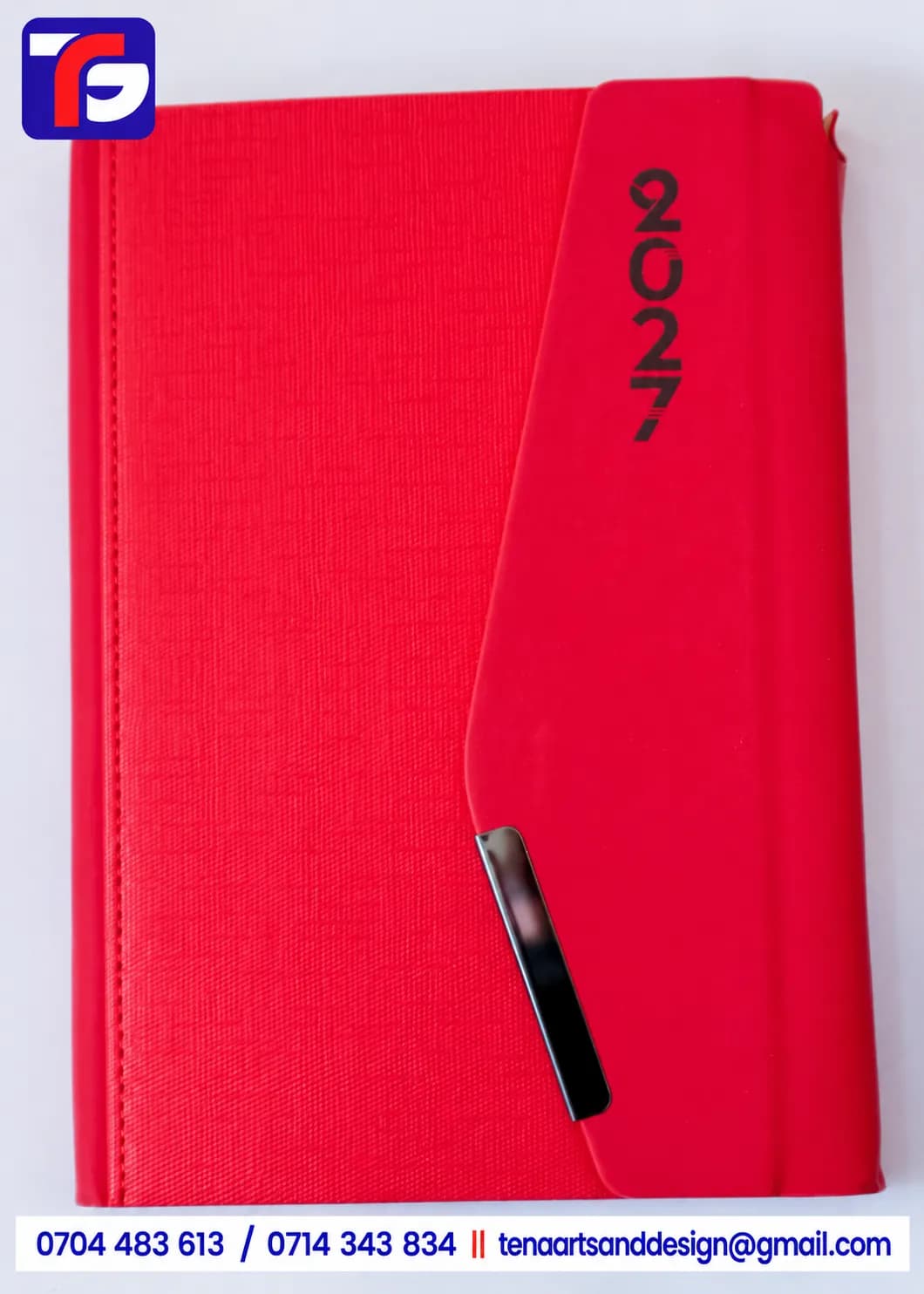 2027 A5 Corporate Branded Executive Diary – A5-T110 thumbnail 3