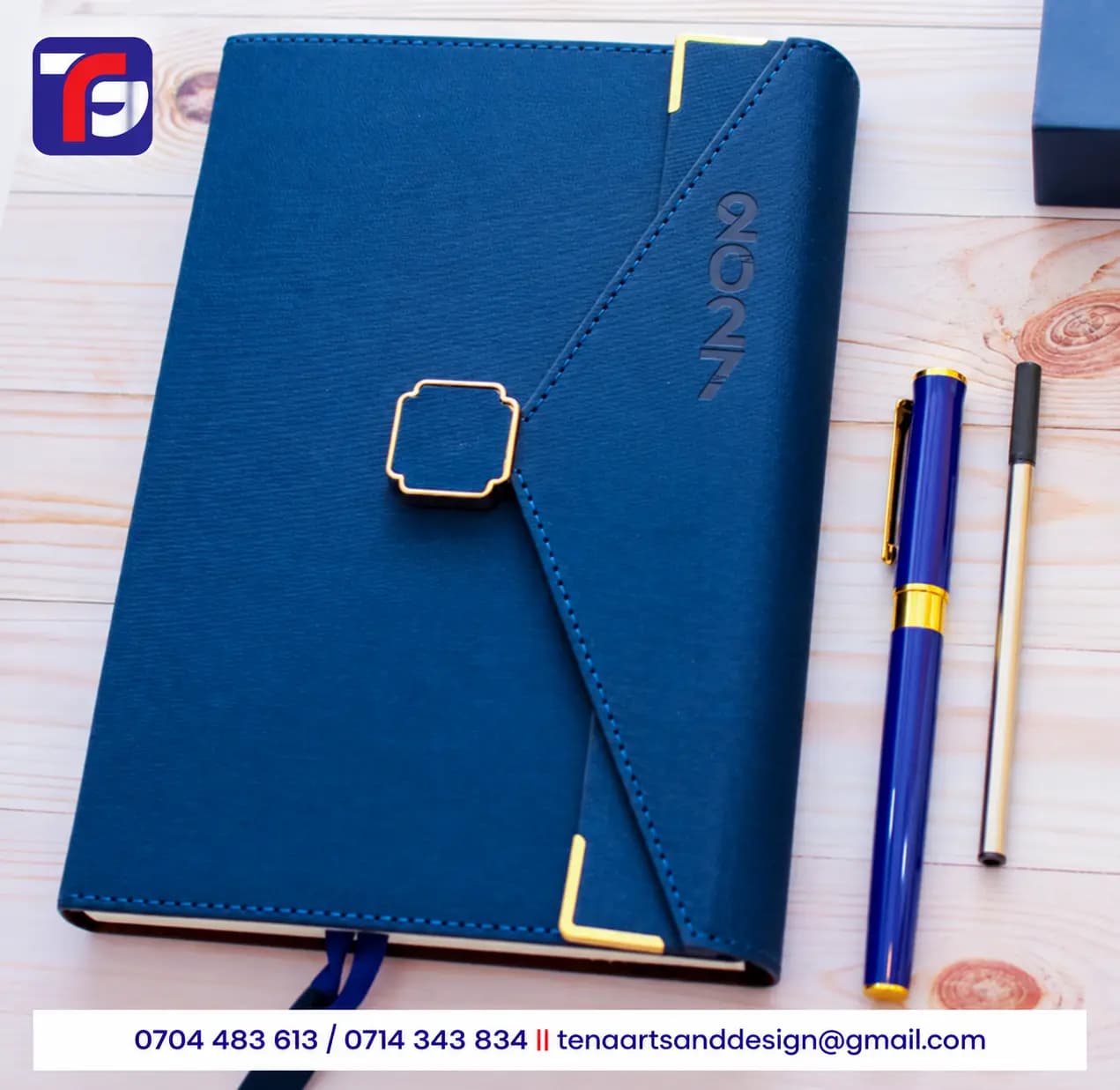 2027 A5 Corporate Branded Executive Diary – A5-T30