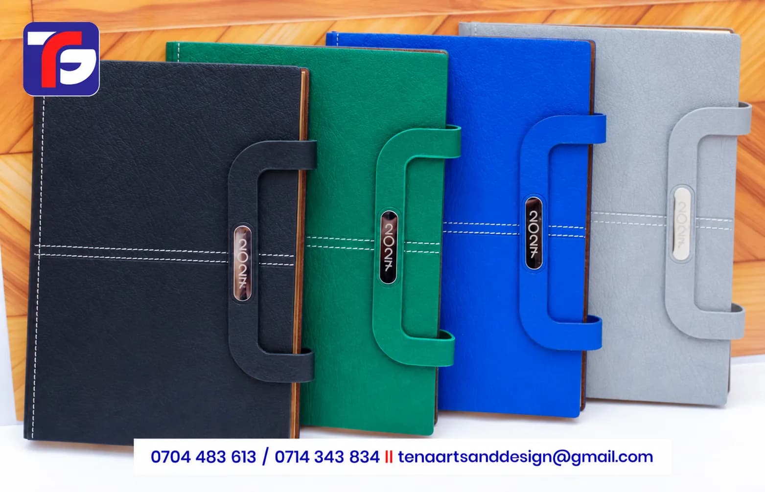 2027 A5 Corporate Branded Executive Diary – A5-T70