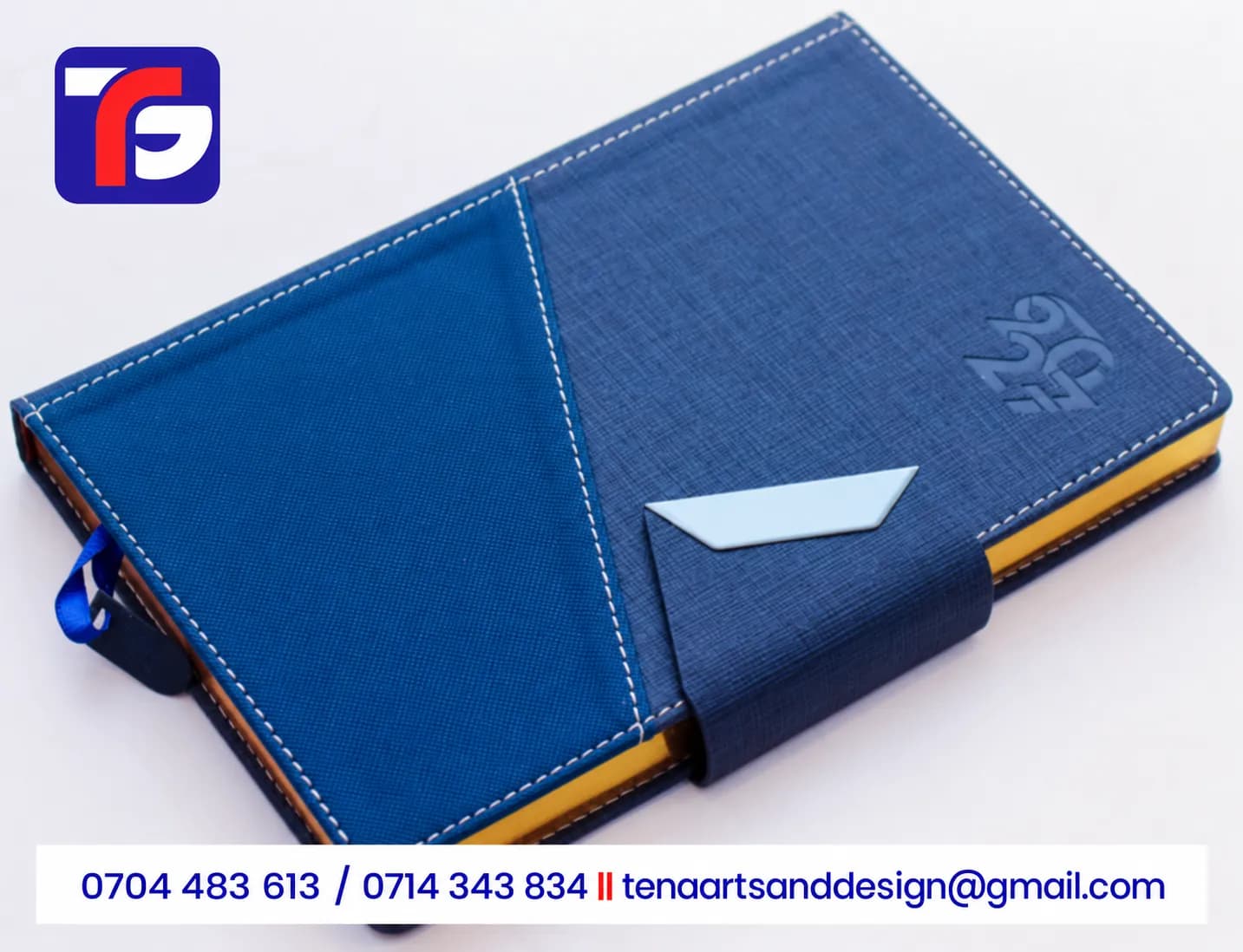 2027 A5 Corporate Branded Executive Diary – A5-T80
