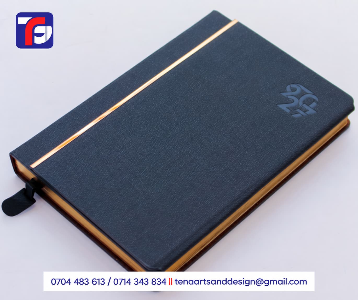 B5 T30 executive diary Kenya with corporate branding