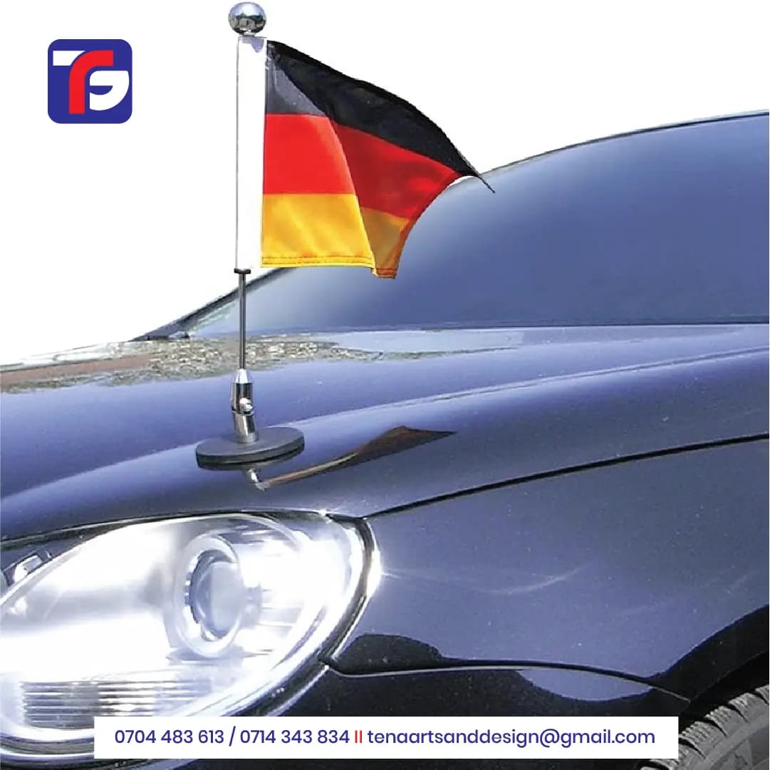 Custom Printed Car Flag thumbnail 2
