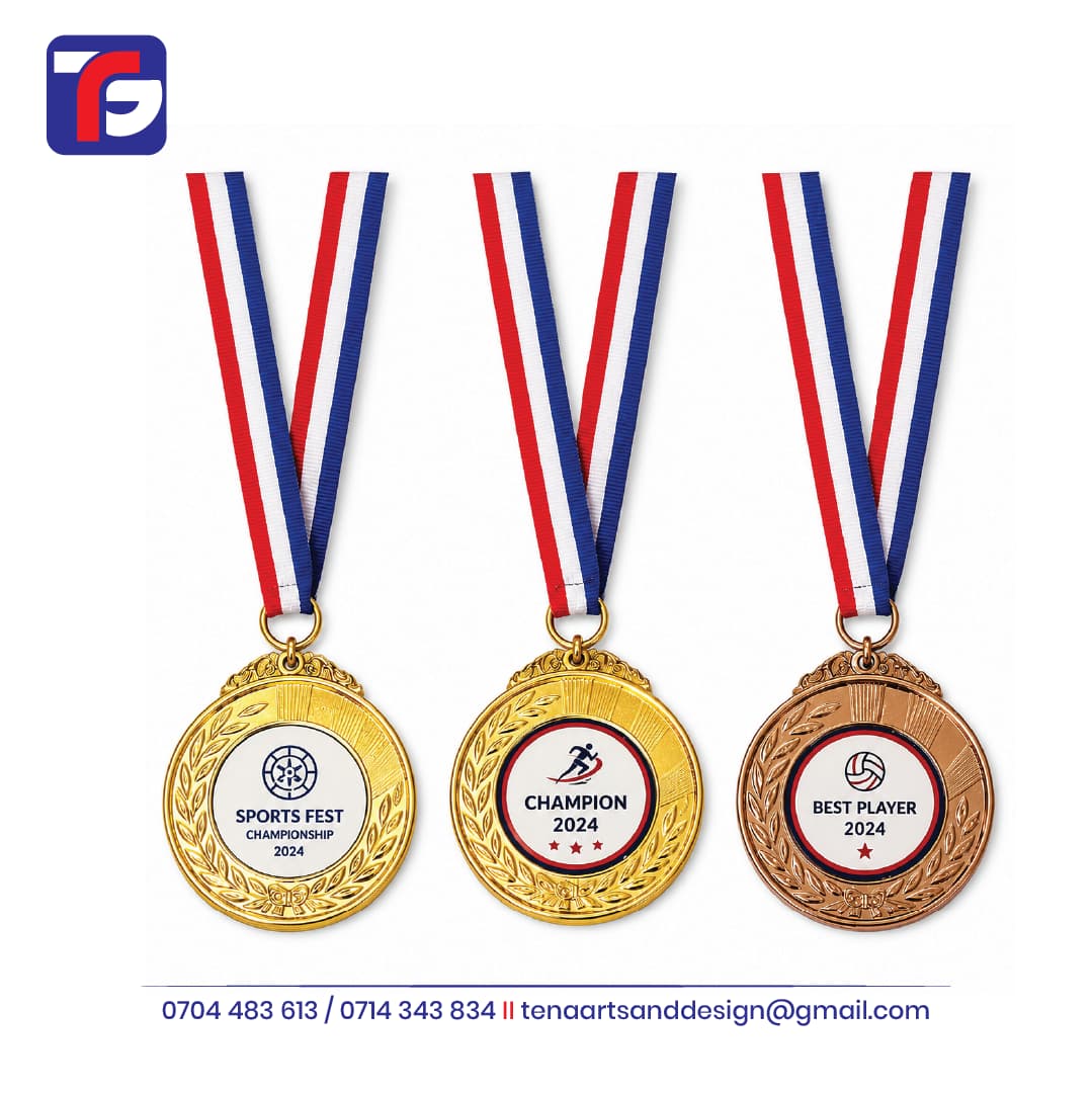 Custom Printed Medals