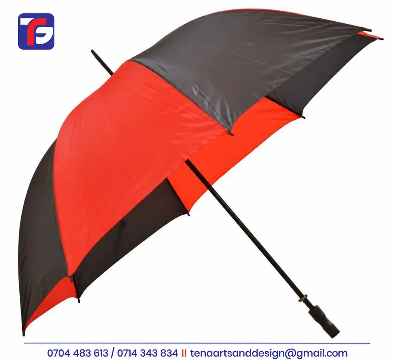 Branded 8 Panel Two Colour Corporate Umbrella Kenya thumbnail 4