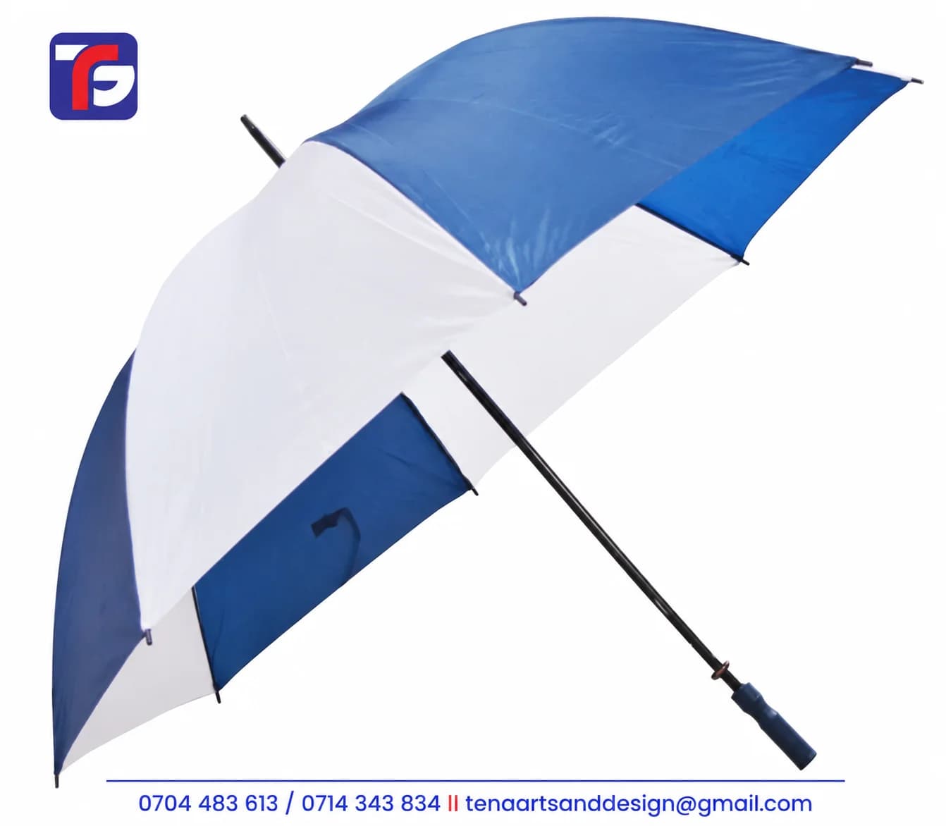 Branded 8 Panel Two Colour Corporate Umbrella Kenya thumbnail 8