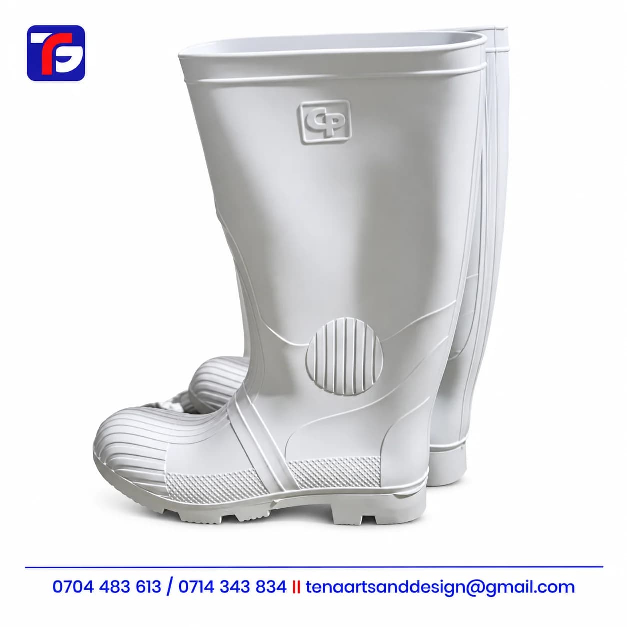 CP White Work Gumboots Kenya