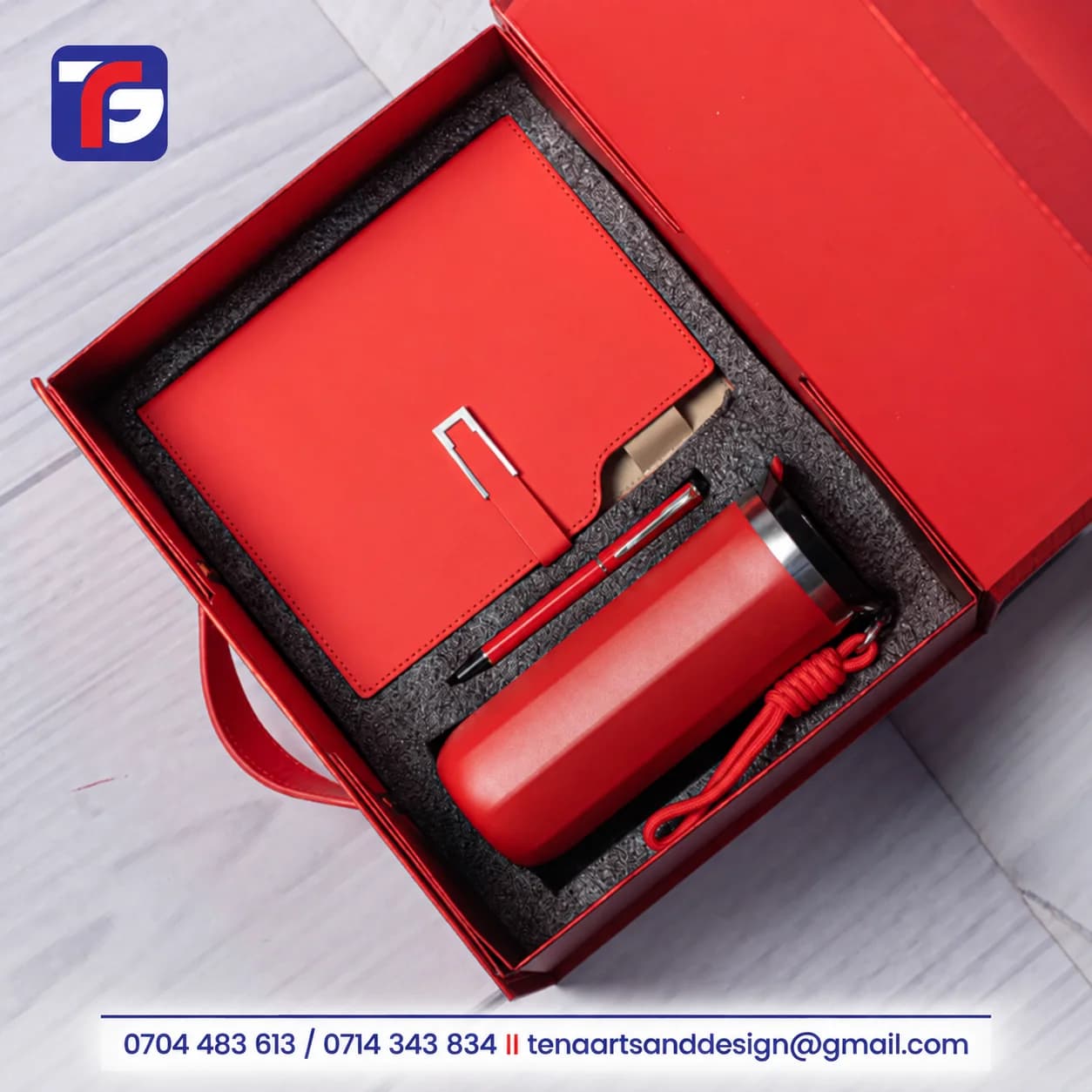 Red Diamond Edge Gift Set Kenya, diamond edge gift kenya by Tena Graphics