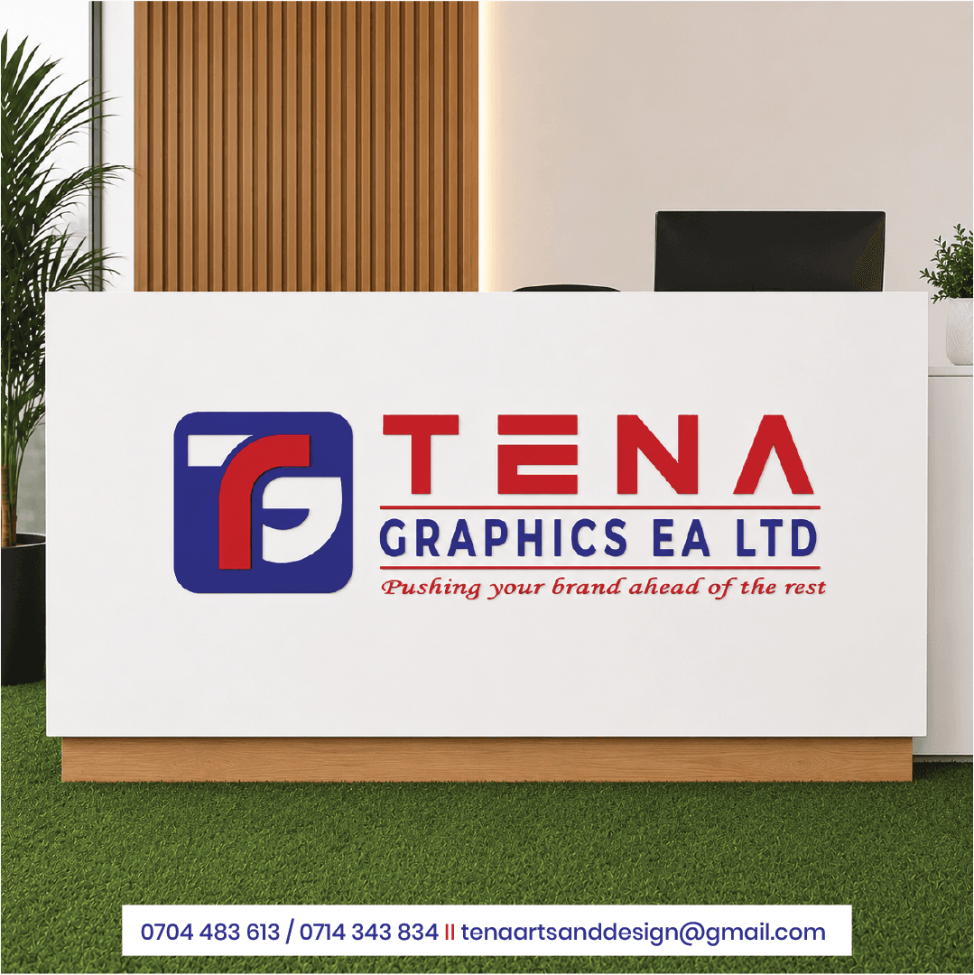Custom Reception Signage Kenya