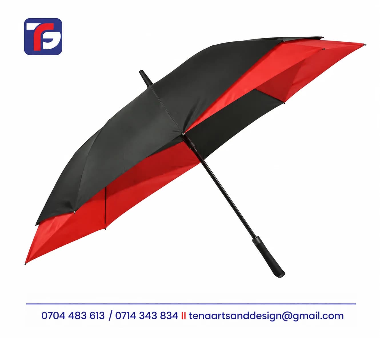 Branded Double Fabric Corporate Umbrella Kenya thumbnail 3