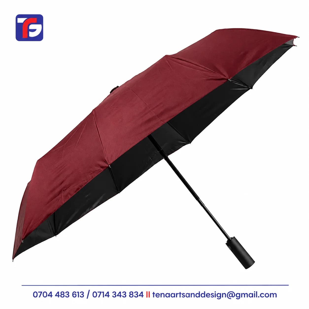 Branded UV Folding Umbrella Kenya thumbnail 3