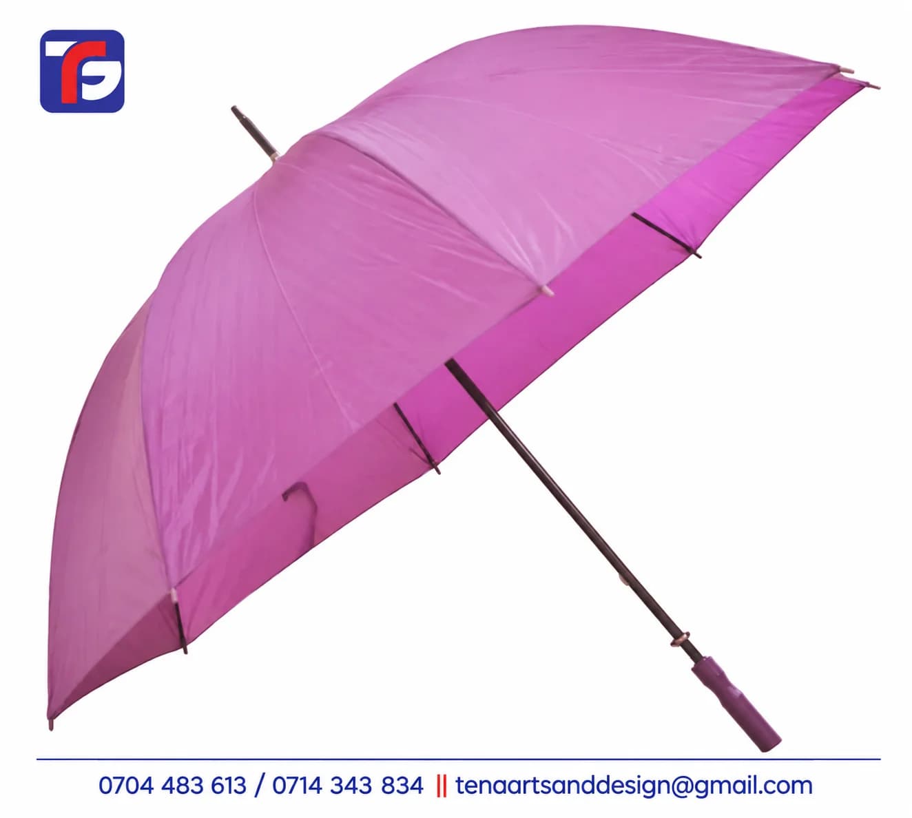 Branded Double Wire Umbrella Without Lining Kenya thumbnail 2