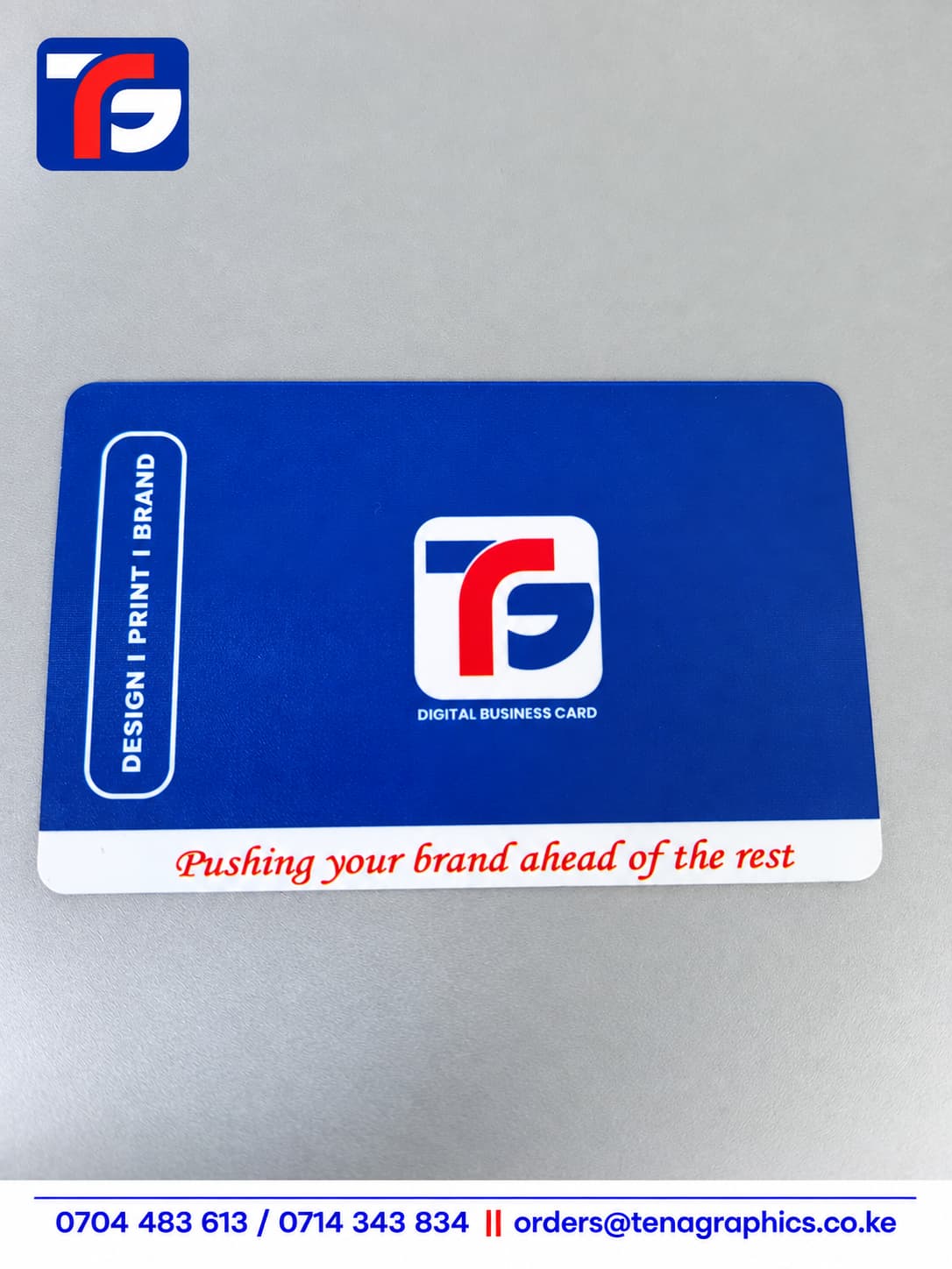 NFC Digital Business Card Kenya, printed by Tena Graphics